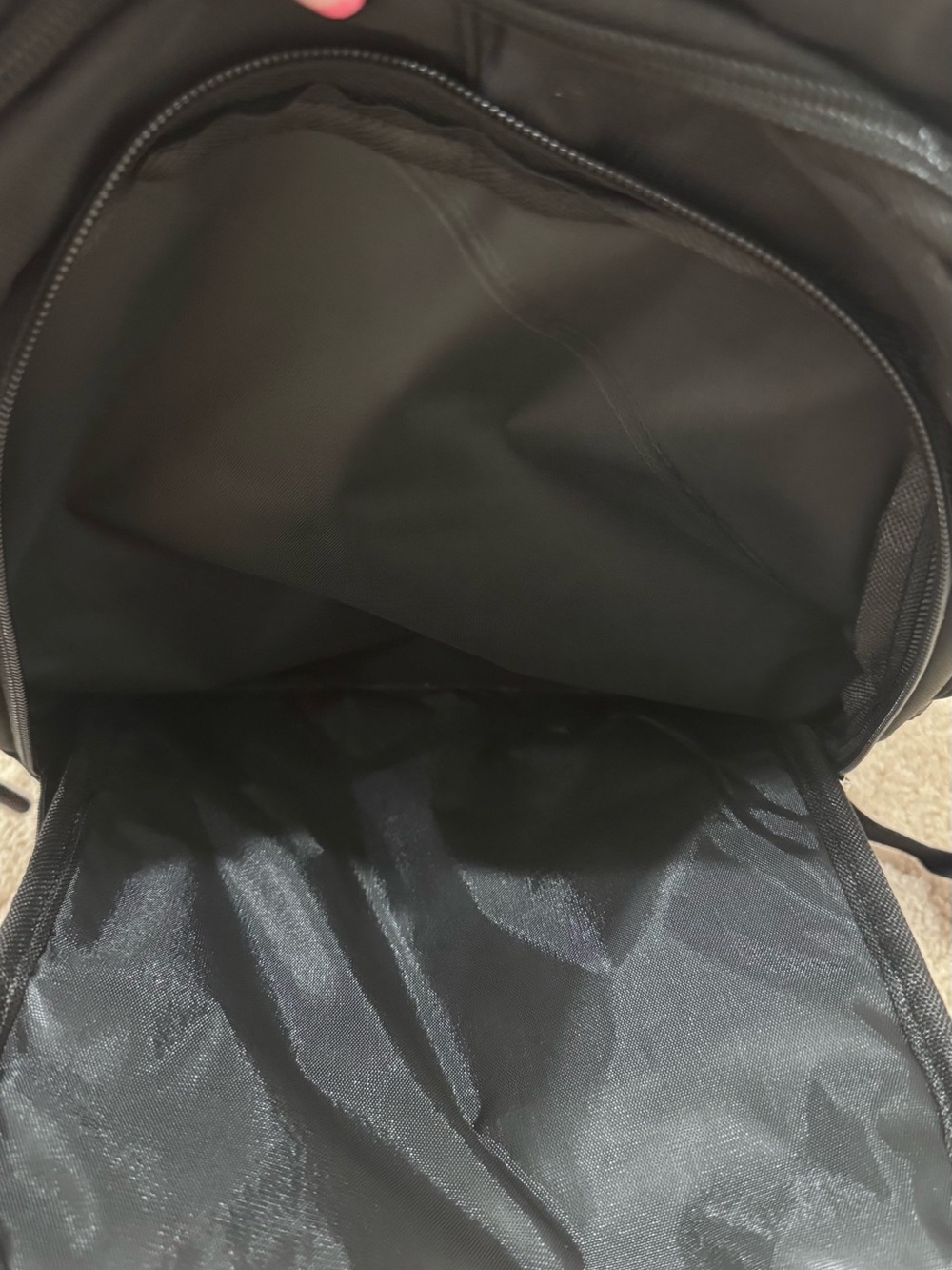 Brand new never used, black backpack! - Picture 6 of 12